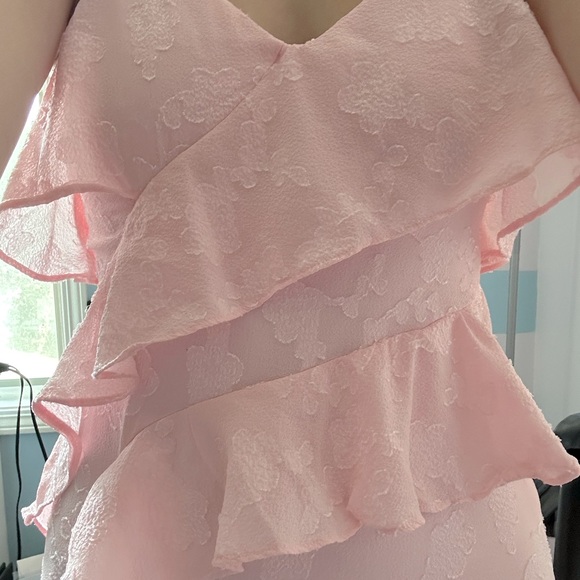 Pink Ruffled Dress - Picture 3 of 3